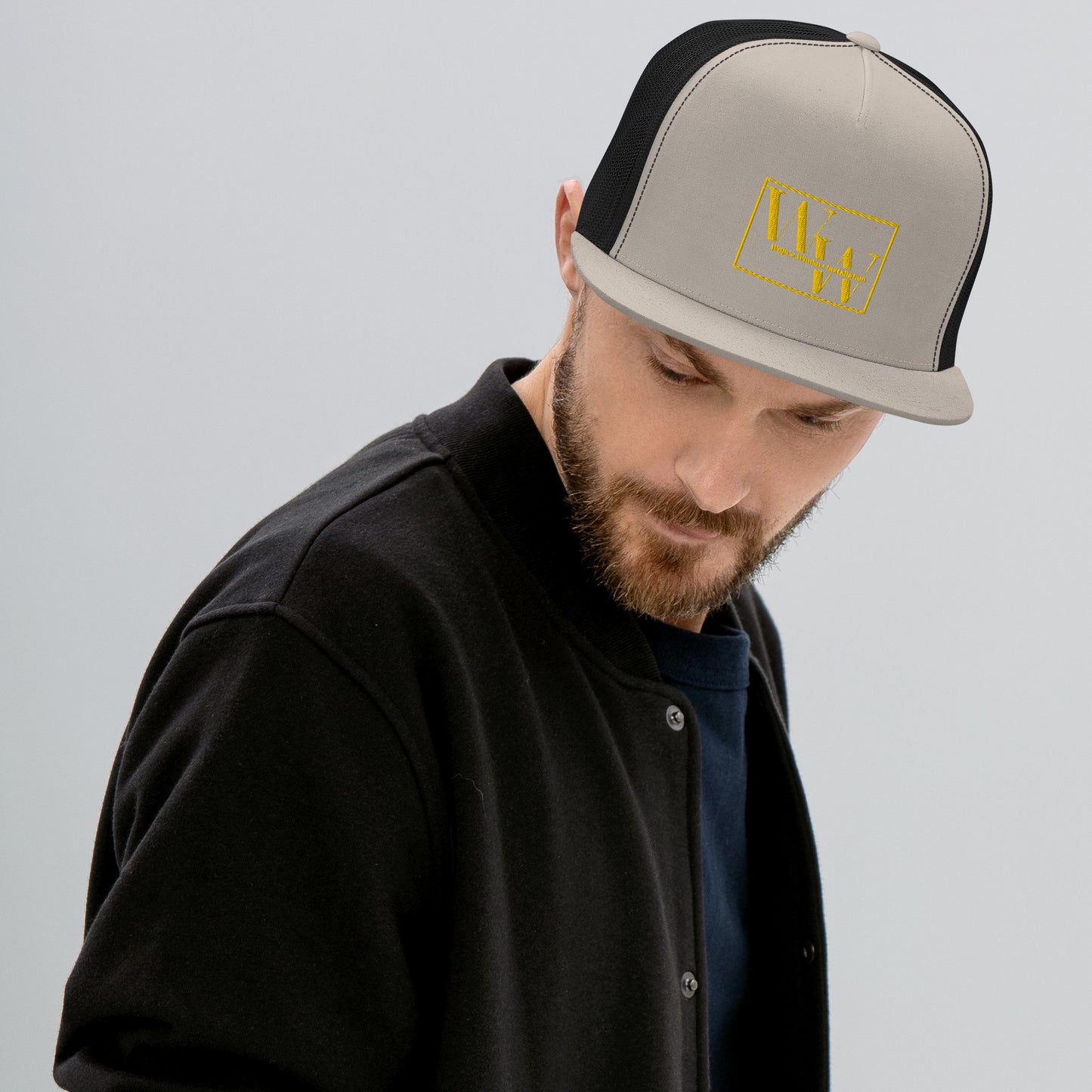 Casquette de camionneur à dos en maille WOJO