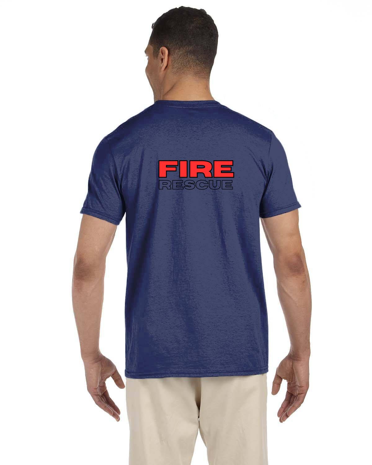 CYYZ Pearson International Fire Rescue Gildan Adult Softstyle T-Shirt