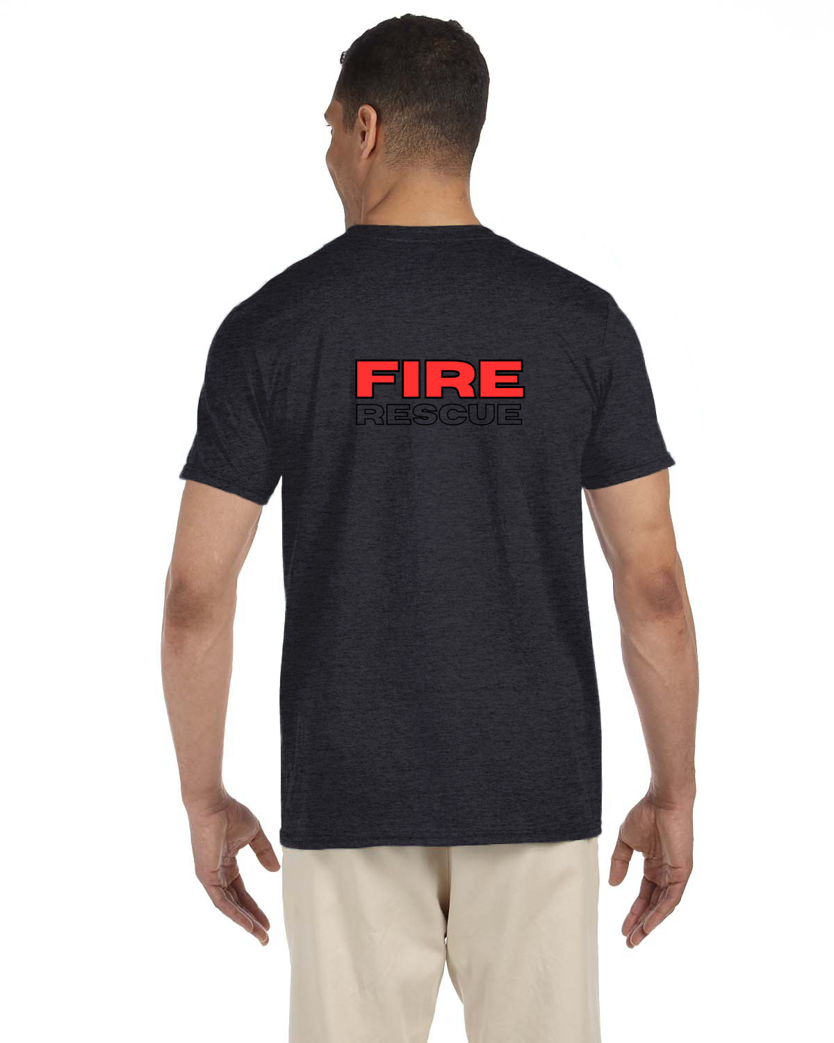 CYYZ Pearson International Fire Rescue Gildan Adult Softstyle T-Shirt