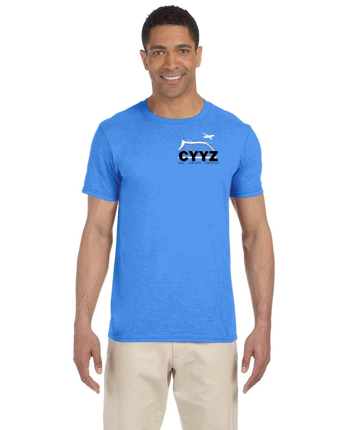 CYYZ Pearson International Fire Rescue Gildan Adult Softstyle T-Shirt