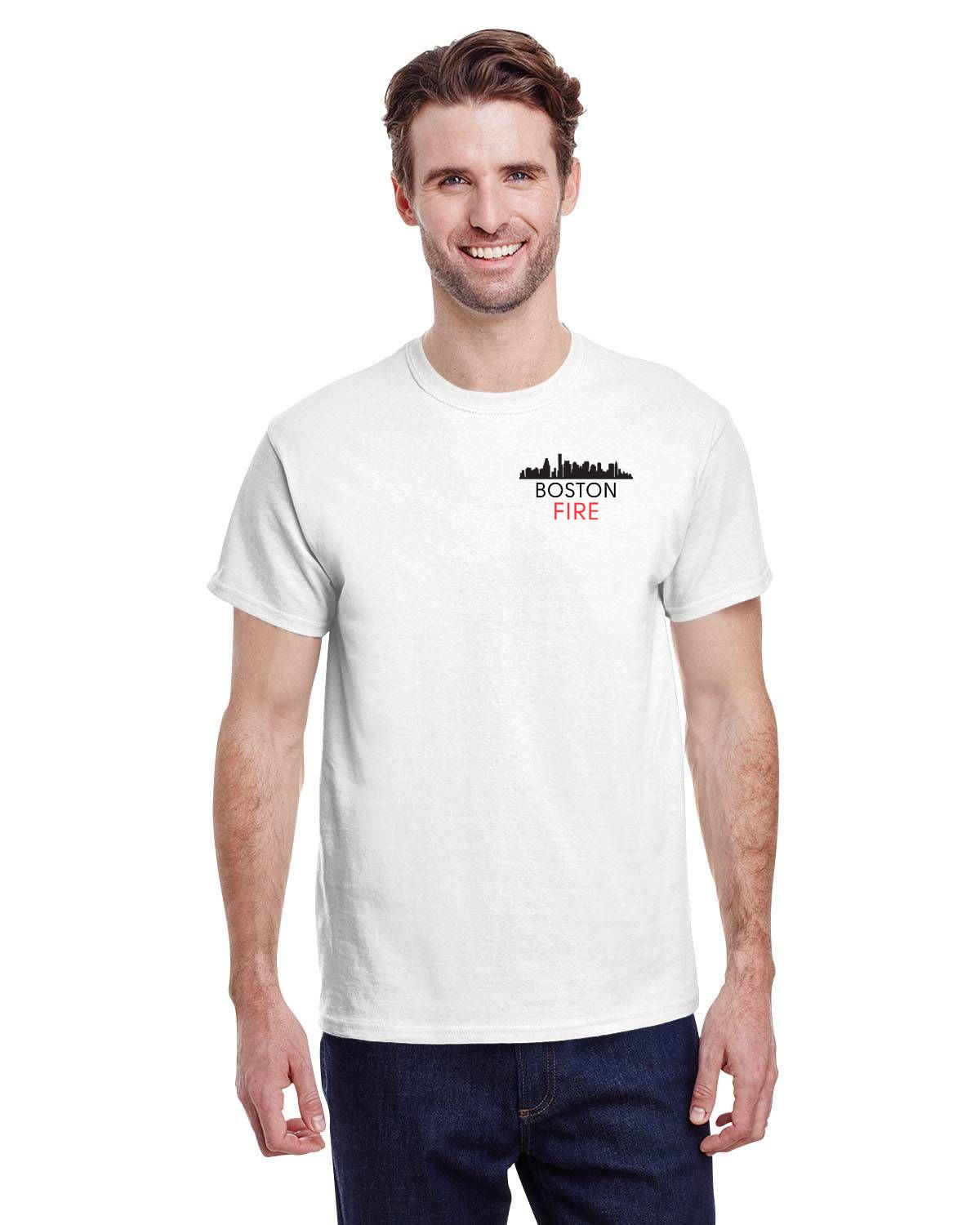 Boston Skyline Gildan Adult Ultra Cotton T-Shirt