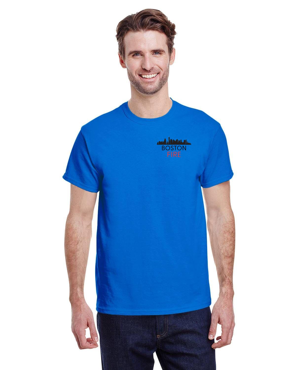 Boston Skyline Gildan Adult Ultra Cotton T-Shirt