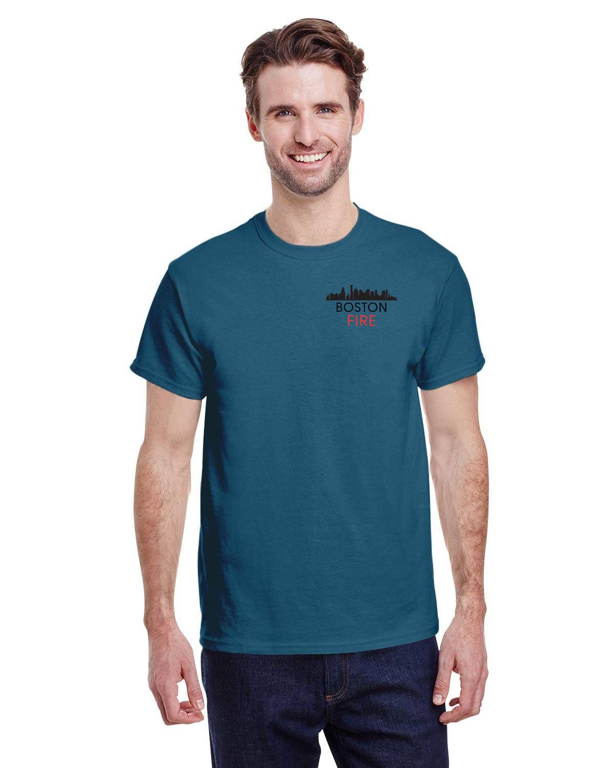 Boston Skyline Gildan Adult Ultra Cotton T-Shirt
