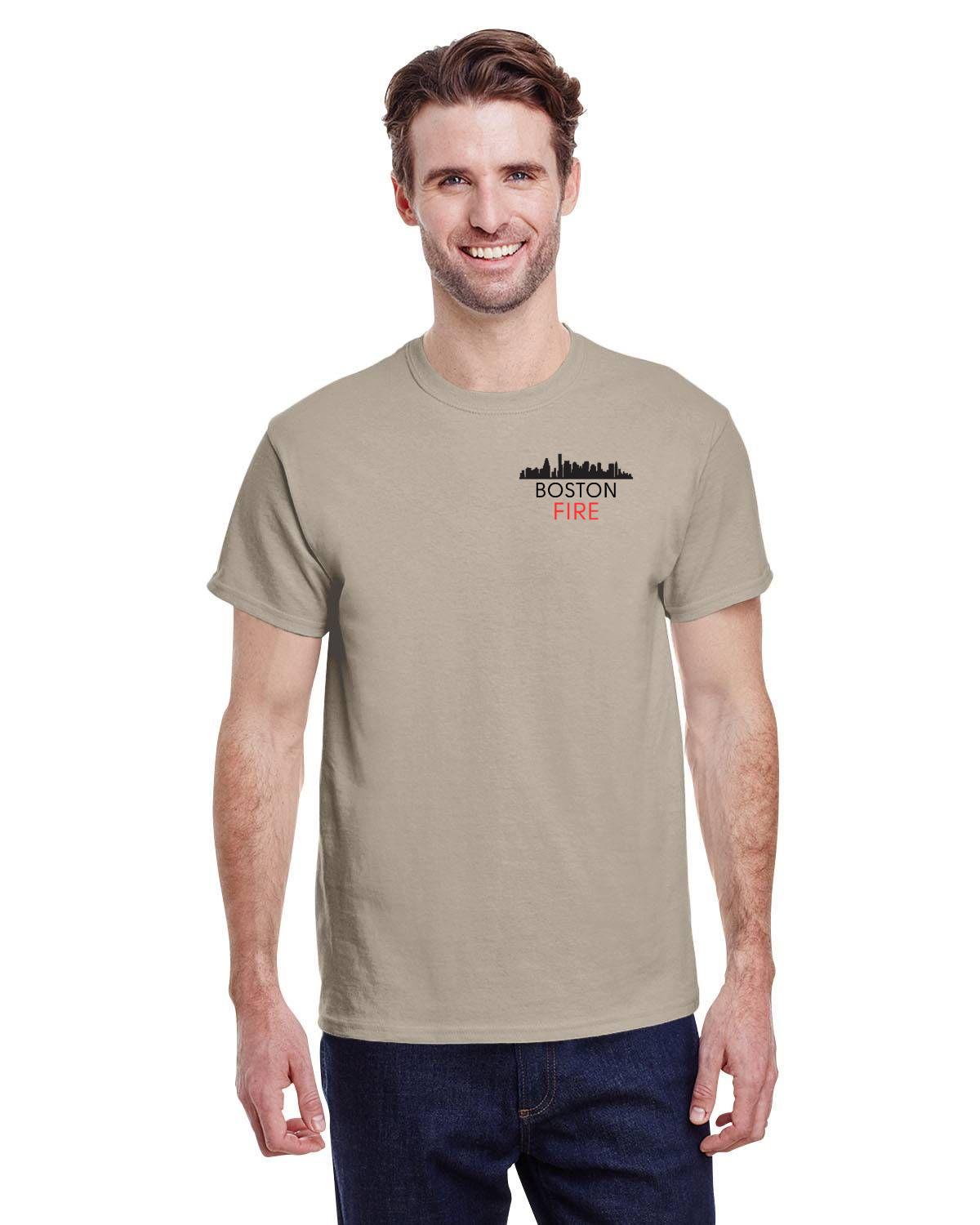 Boston Skyline Gildan Adult Ultra Cotton T-Shirt
