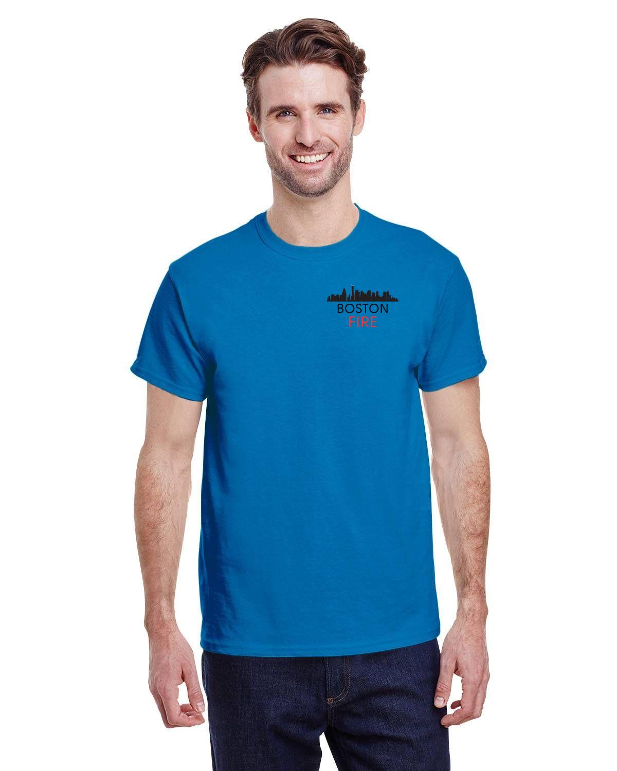 Boston Skyline Gildan Adult Ultra Cotton T-Shirt