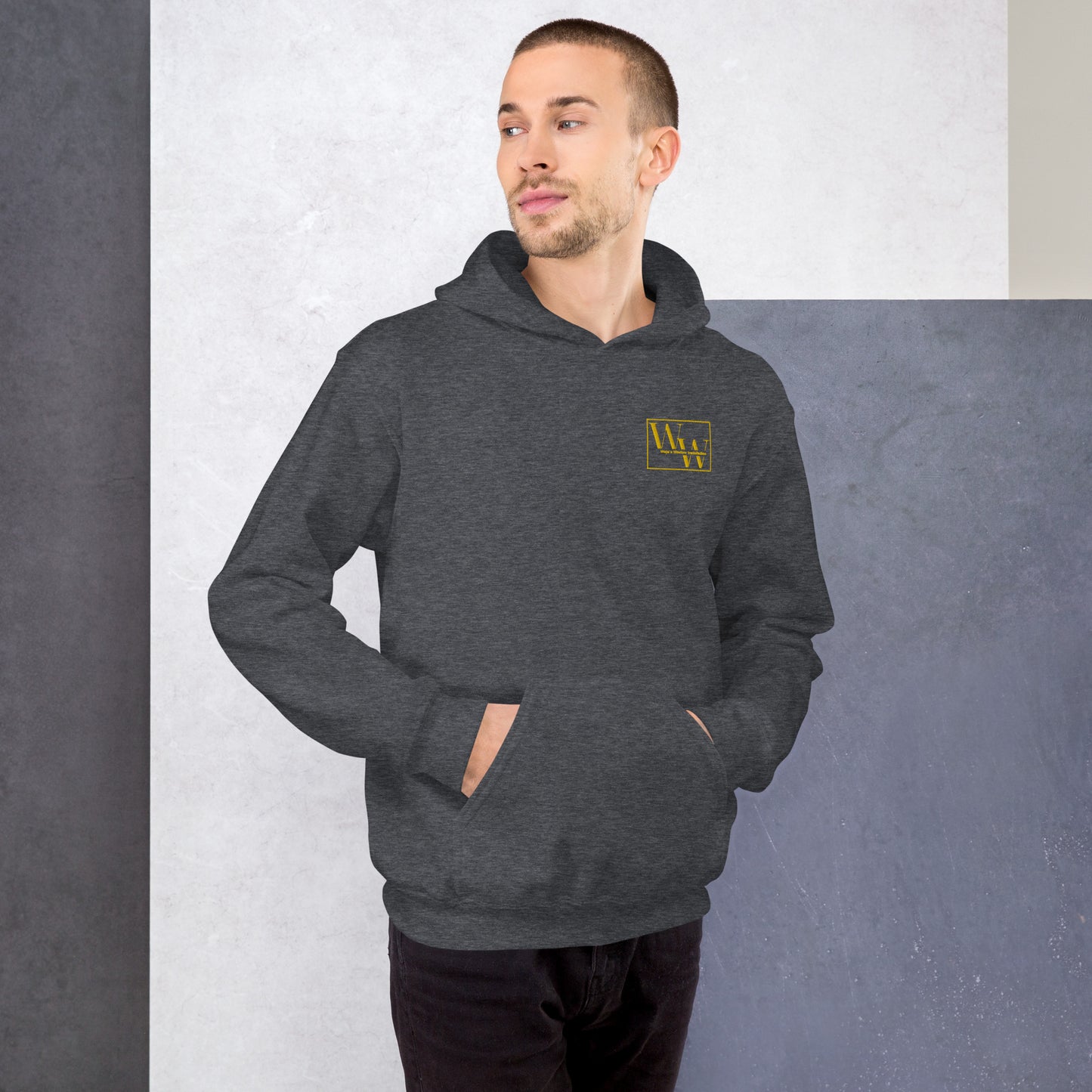 Sweat à capuche WOJO brodé