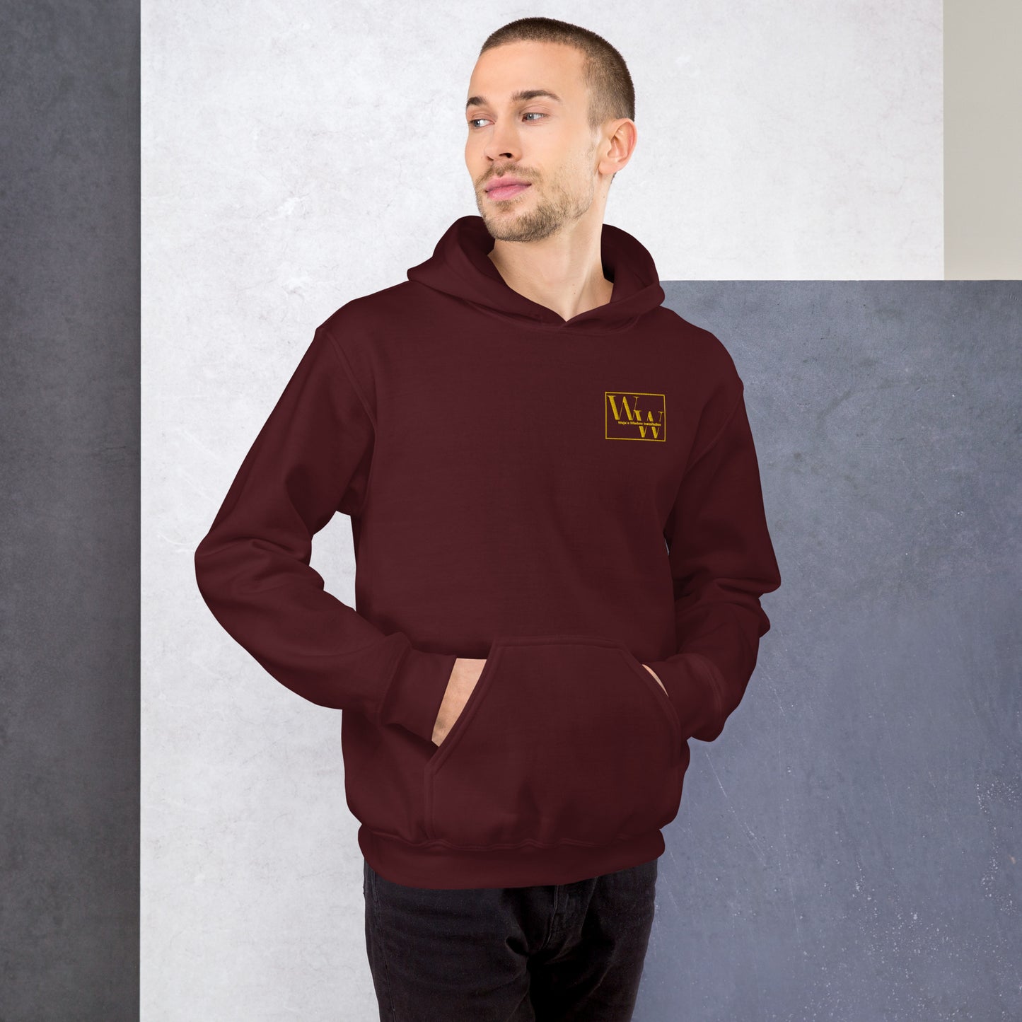 Sweat à capuche WOJO brodé