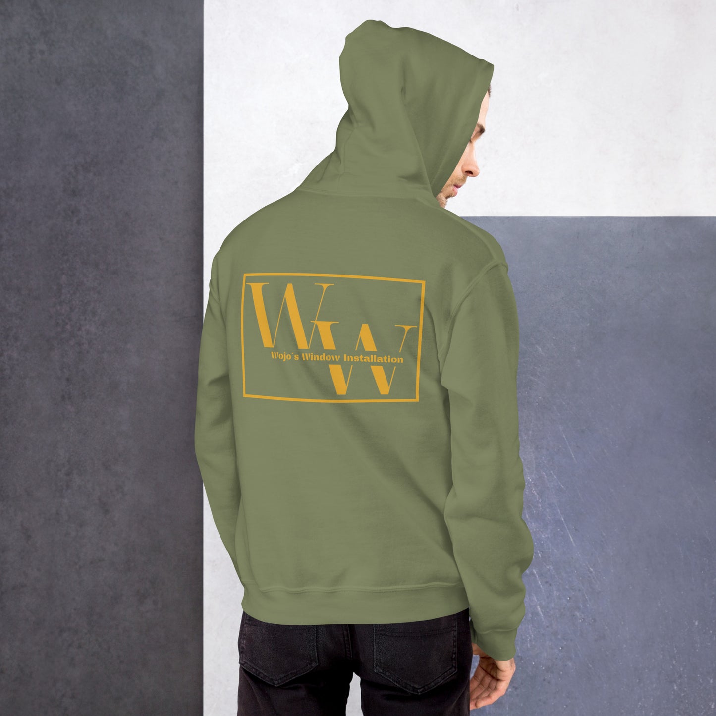 Sweat à capuche WOJO brodé