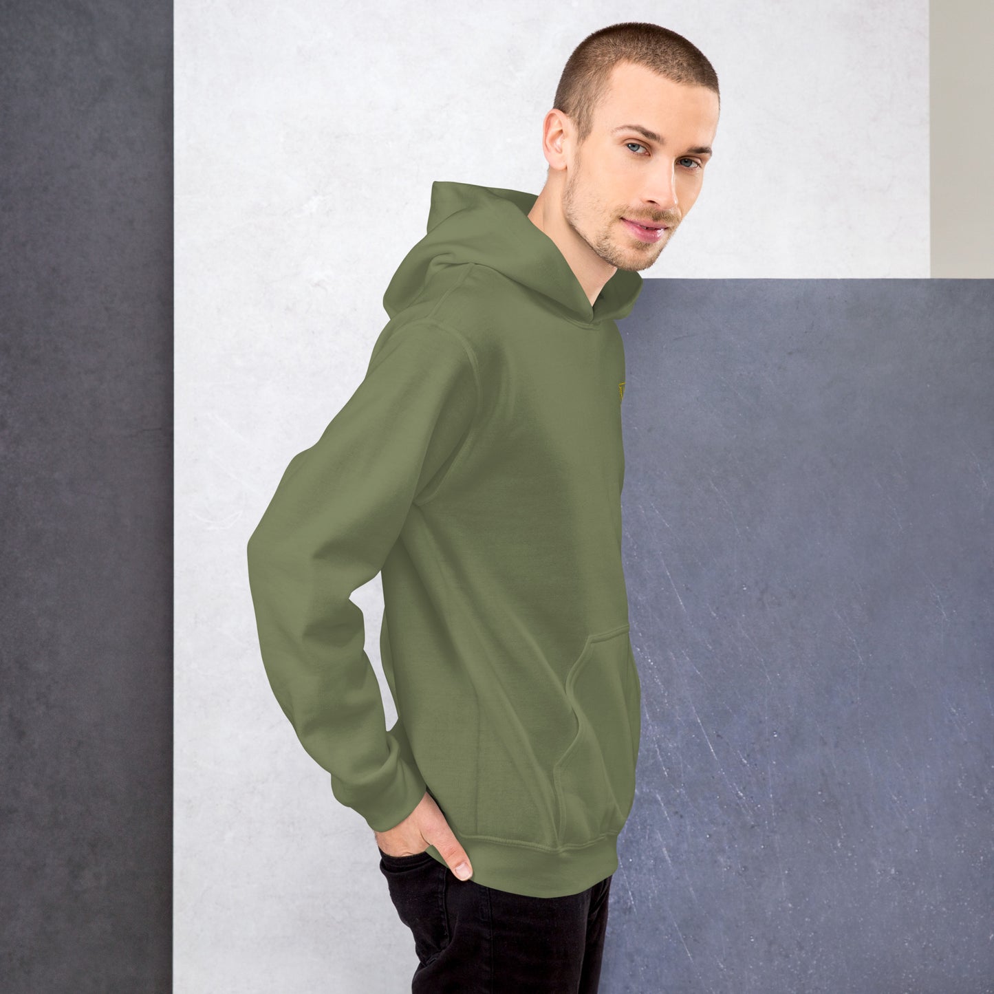 Sweat à capuche WOJO brodé