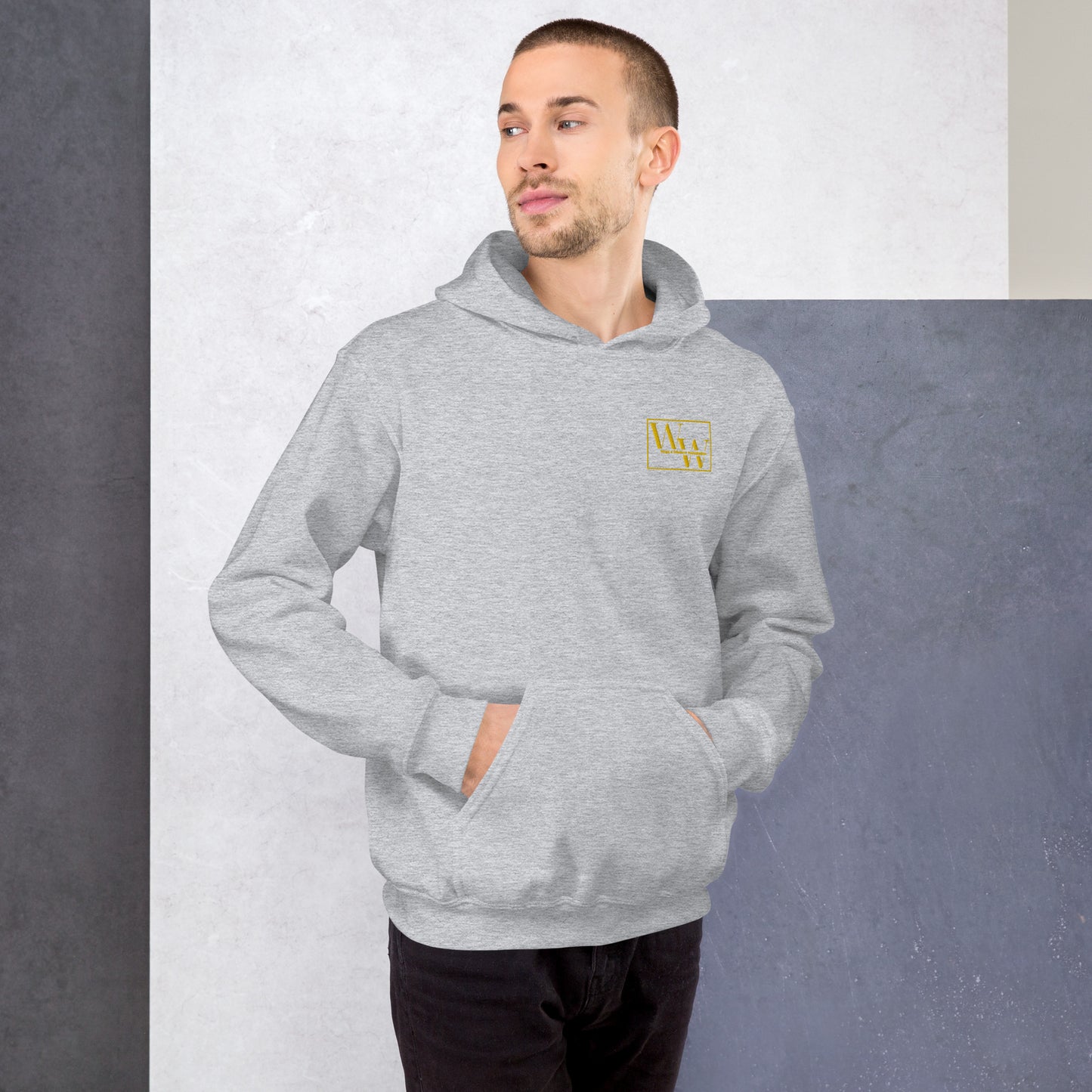 Sweat à capuche WOJO brodé