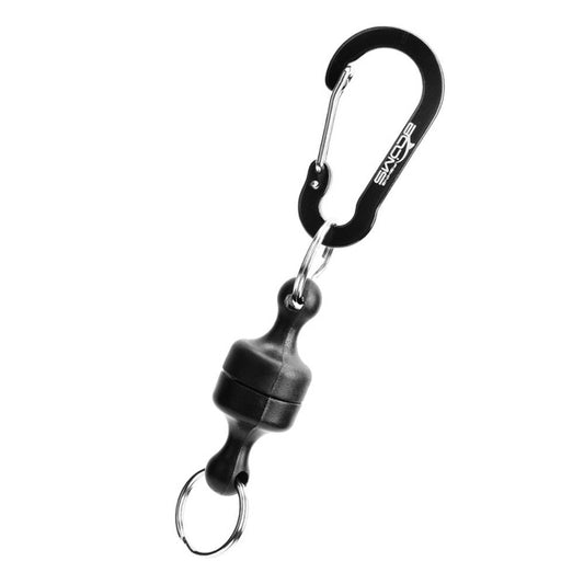Quick Release Aluminum Carabiner on Lanyard