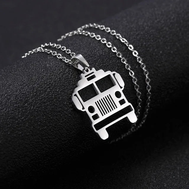 Stainless Steel Fire Necklace