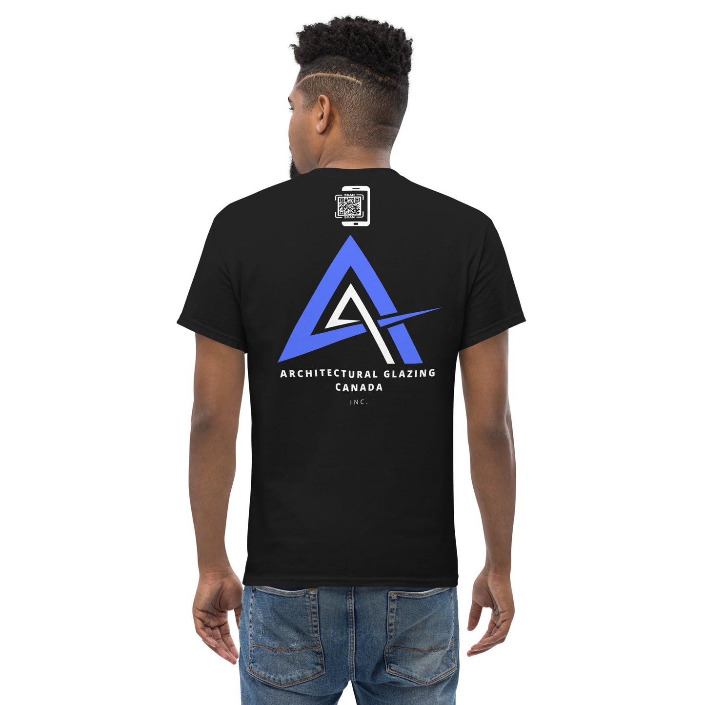 AGC QR CODE T-shirt classique pour hommes