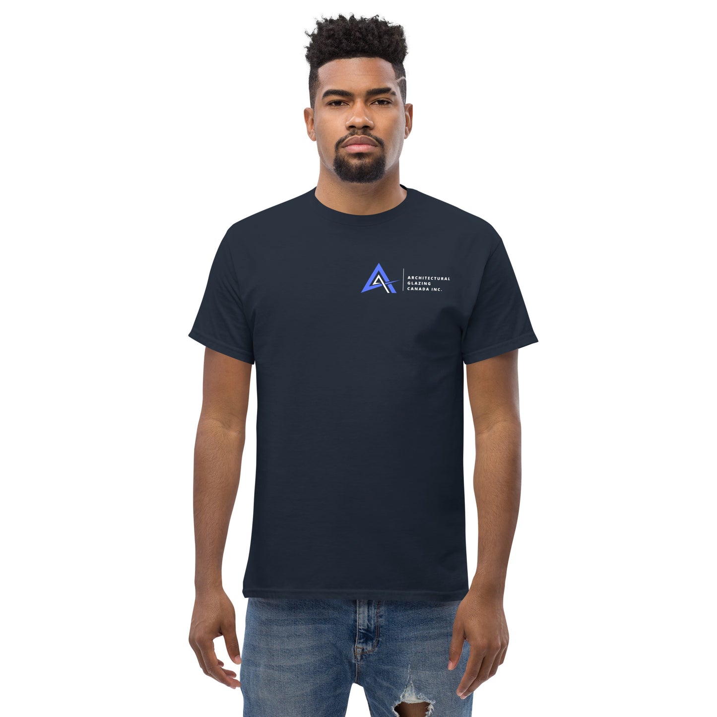 AGC QR CODE T-shirt classique pour hommes