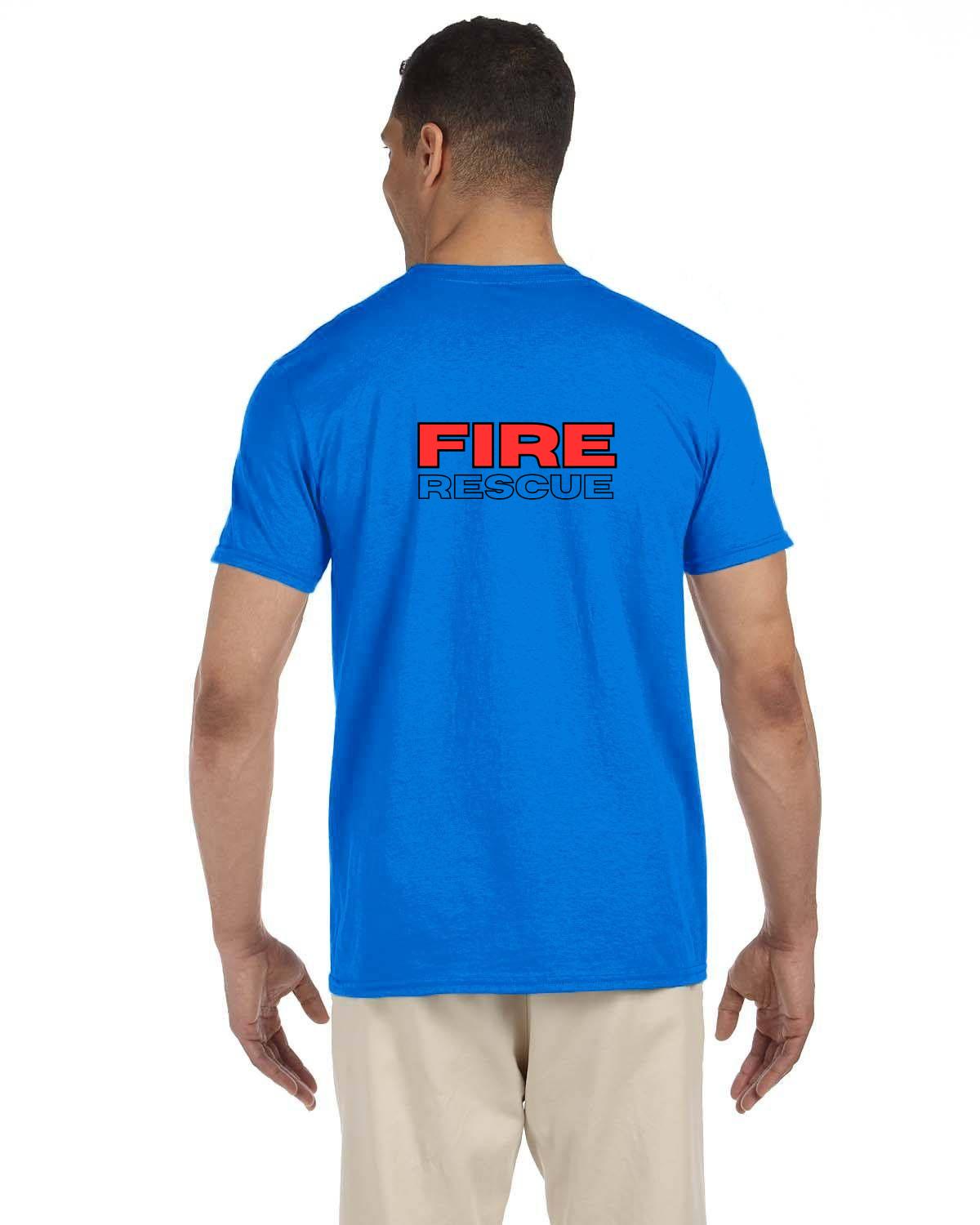 CYYZ Pearson International Fire Rescue Gildan Adult Softstyle T-Shirt