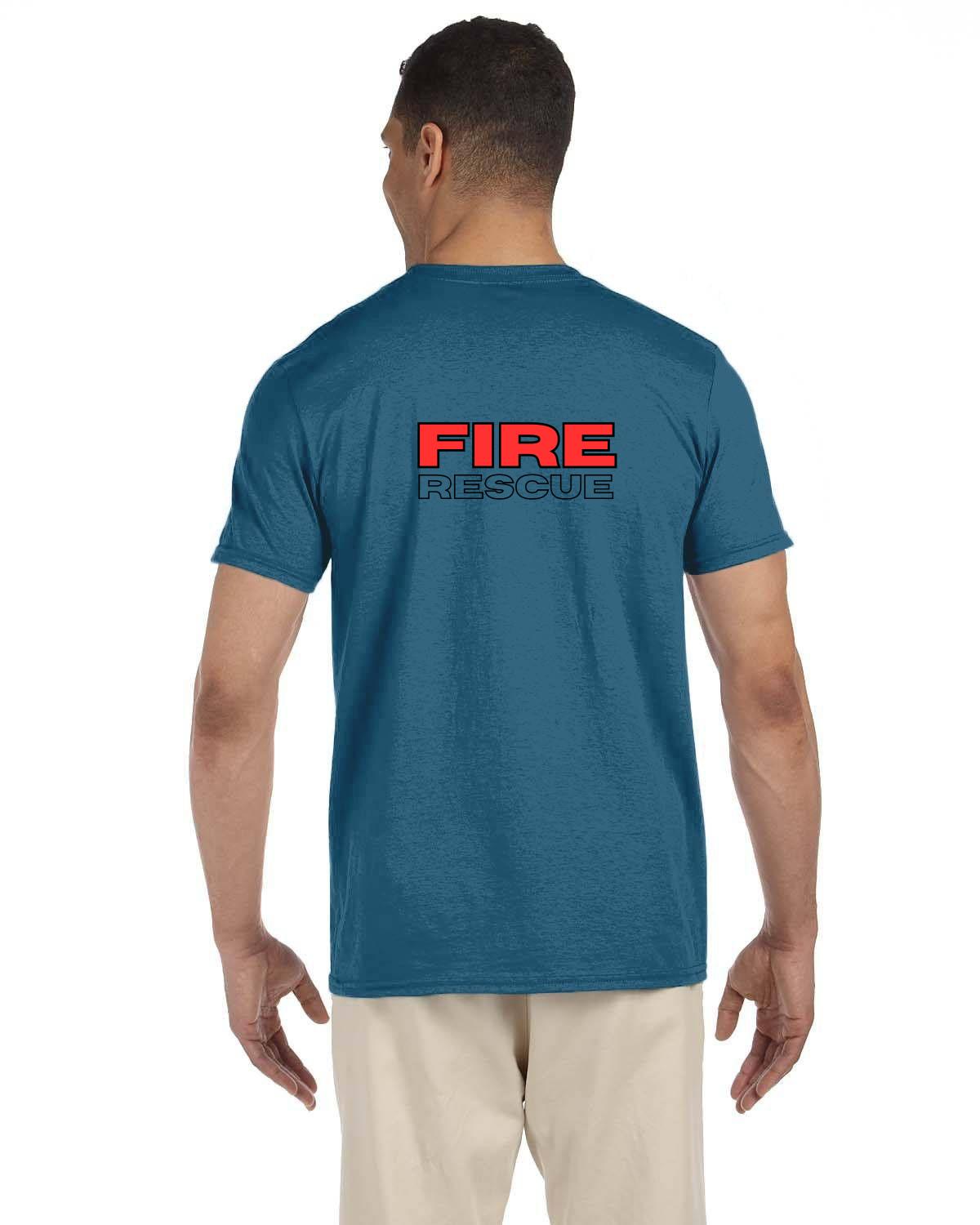 CYYZ Pearson International Fire Rescue Gildan Adult Softstyle T-Shirt