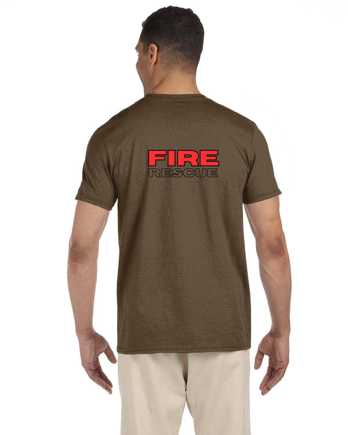 CYYZ Pearson International Fire Rescue Gildan Adult Softstyle T-Shirt