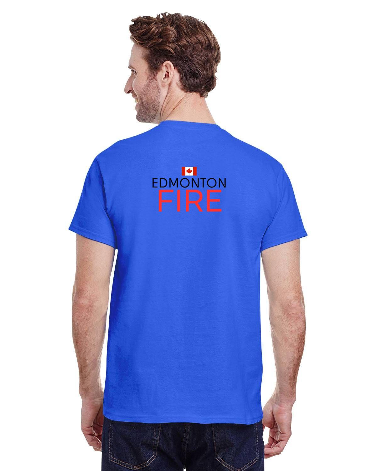 Edmonton Skyline Gildan Adult Heavy Cotton T-Shirt