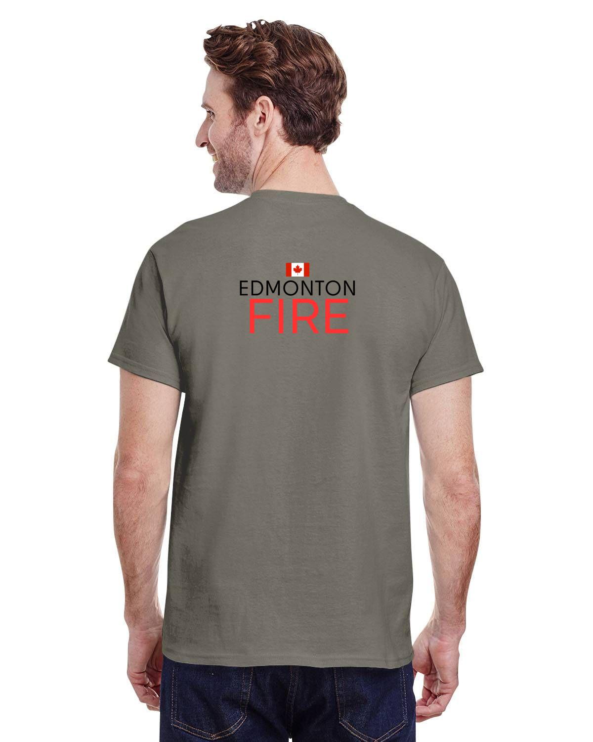 Edmonton Skyline Gildan Adult Heavy Cotton T-Shirt