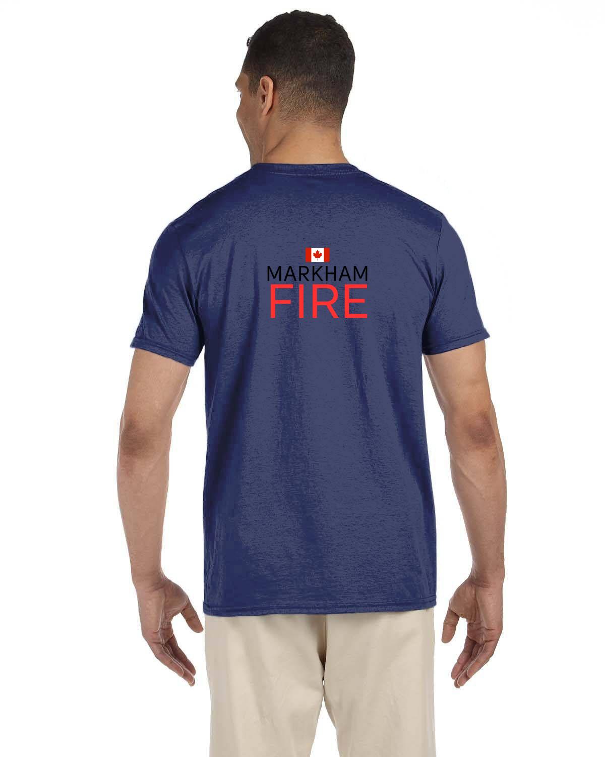 Markham Fire Gildan Adult Softstyle T-Shirt