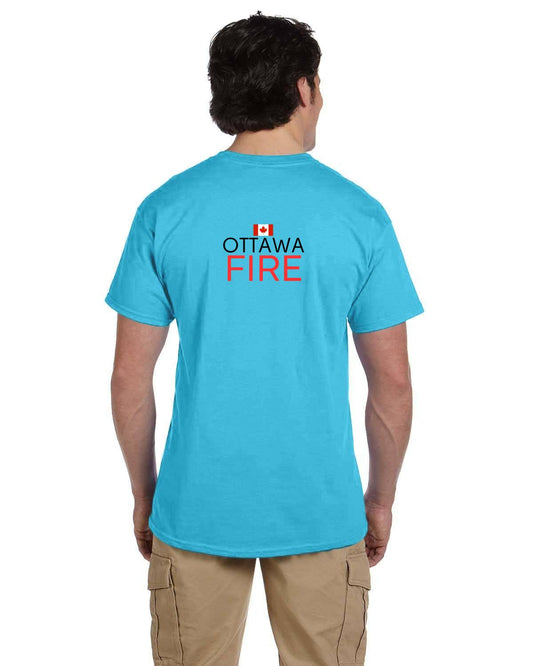 Ottawa Skyline Fruit of the Loom HD Cotton T-Shirt