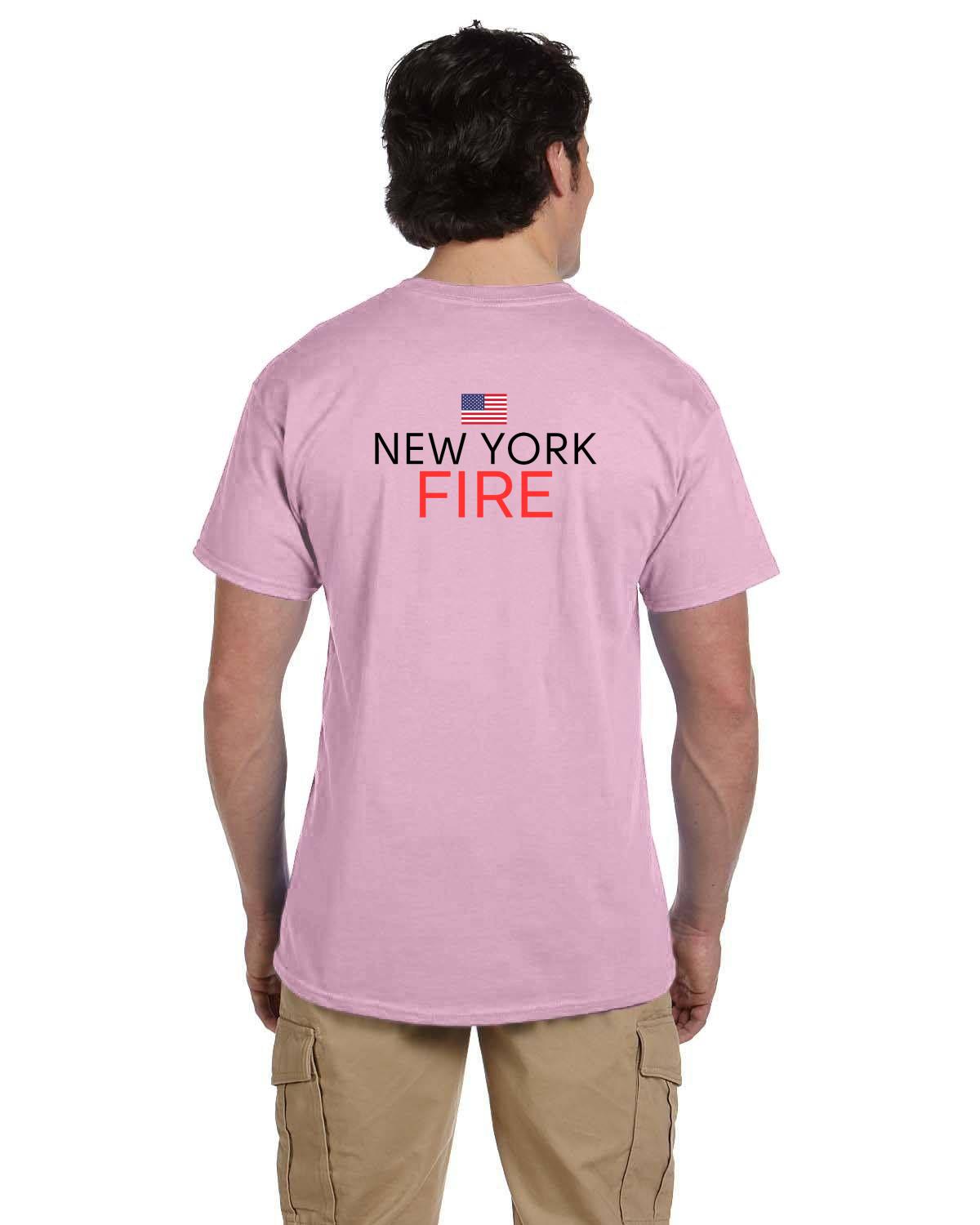 NYC Skyline Fruit of the Loom HD Cotton T-Shirt