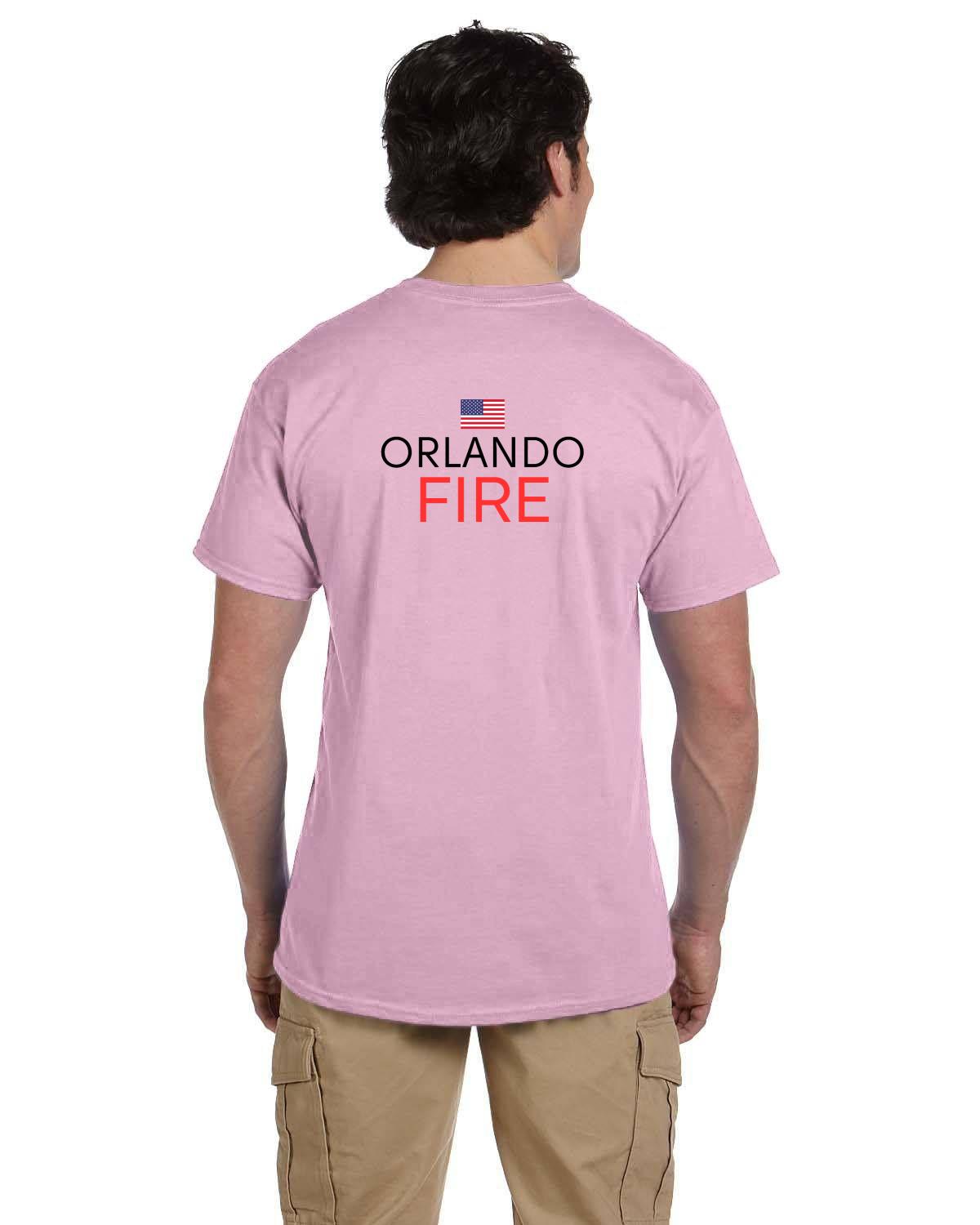 Orlando Skyline Fruit of the Loom HD Cotton T-Shirt