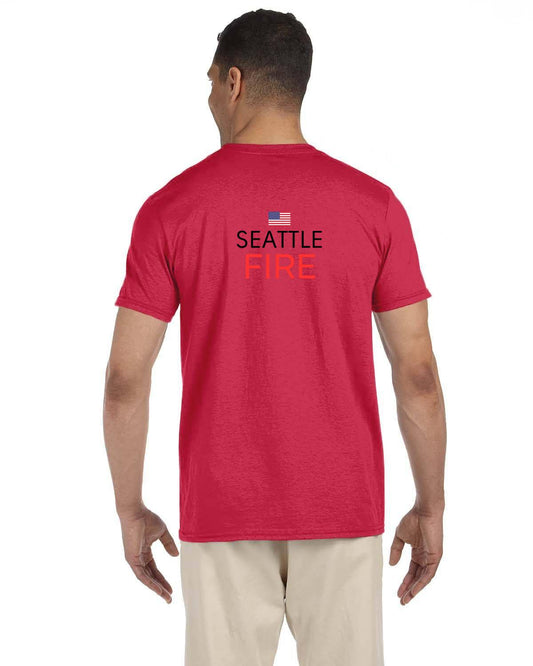 Seattle Skyline Gildan Adult Softstyle T-Shirt