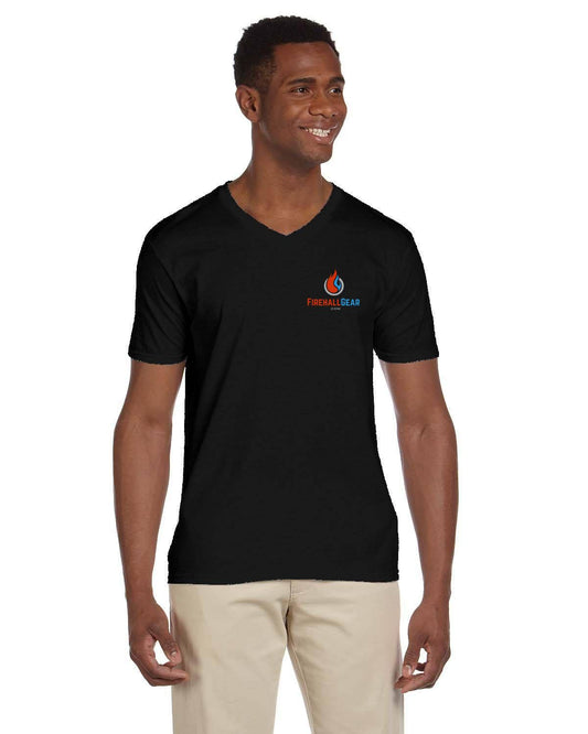 Customizable V neck Soft Gildan