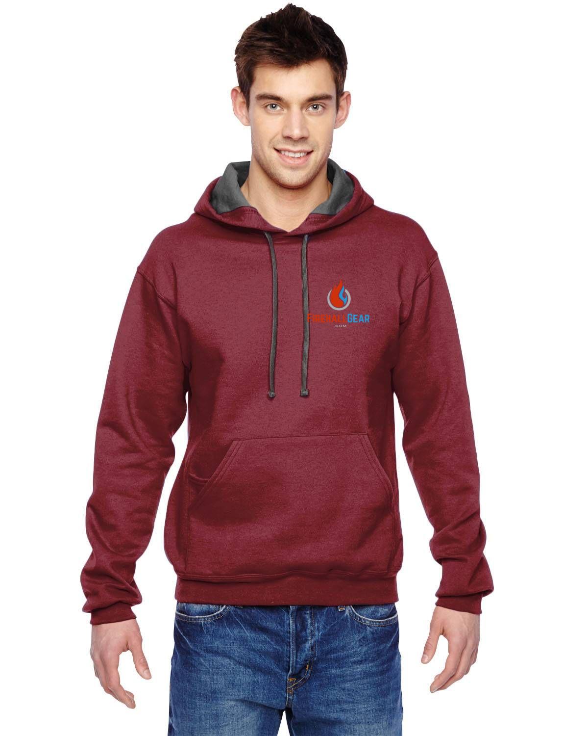 Customizable Fruit of the Loom SofSpun Hooded Sweatshirt