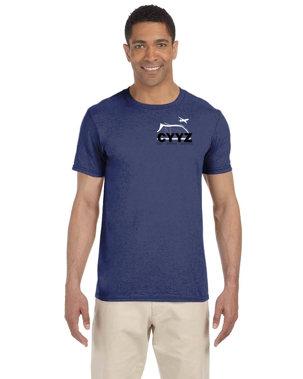 CYYZ Pearson International Fire Rescue Gildan Adult Softstyle T-Shirt