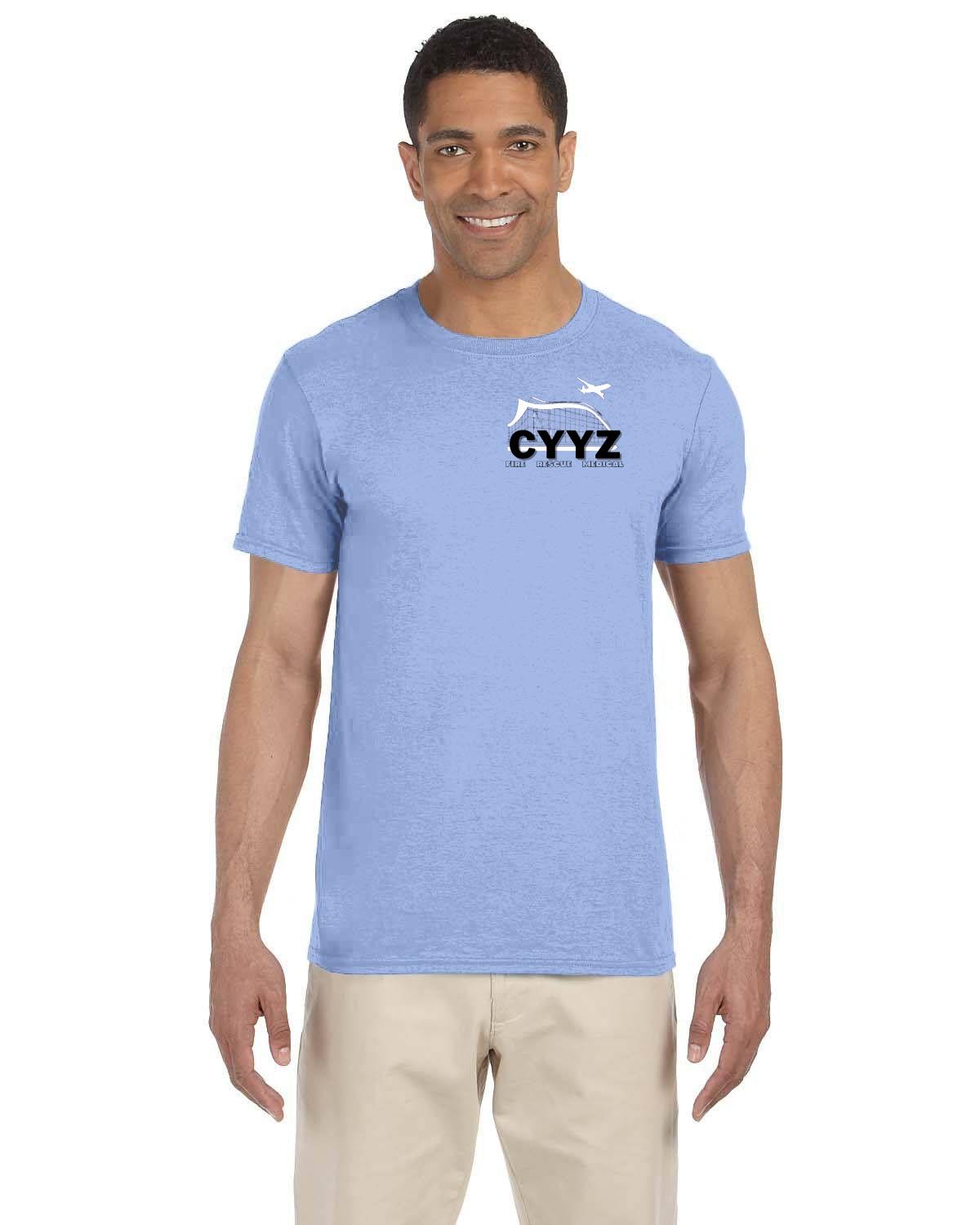 CYYZ Pearson International Fire Rescue Gildan Adult Softstyle T-Shirt