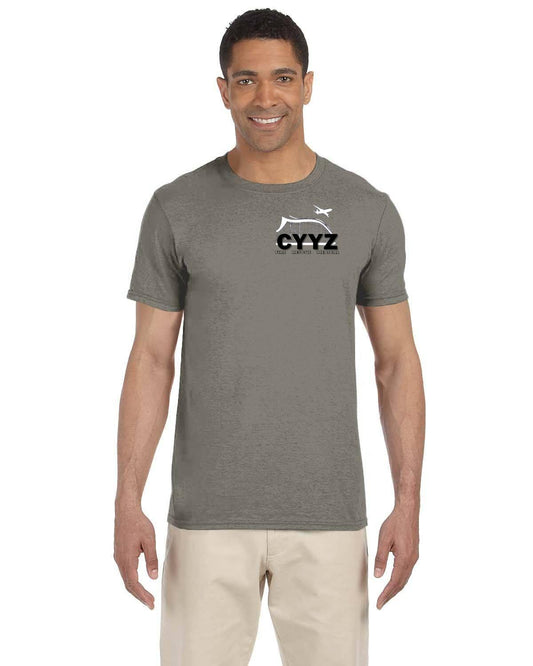 CYYZ Pearson International Fire Rescue Gildan Adult Softstyle T-Shirt