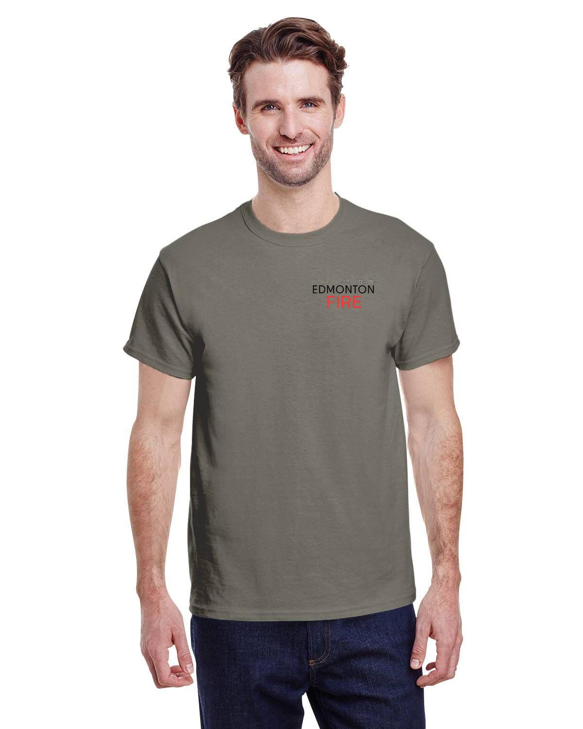 Edmonton Skyline Gildan Adult Heavy Cotton T-Shirt