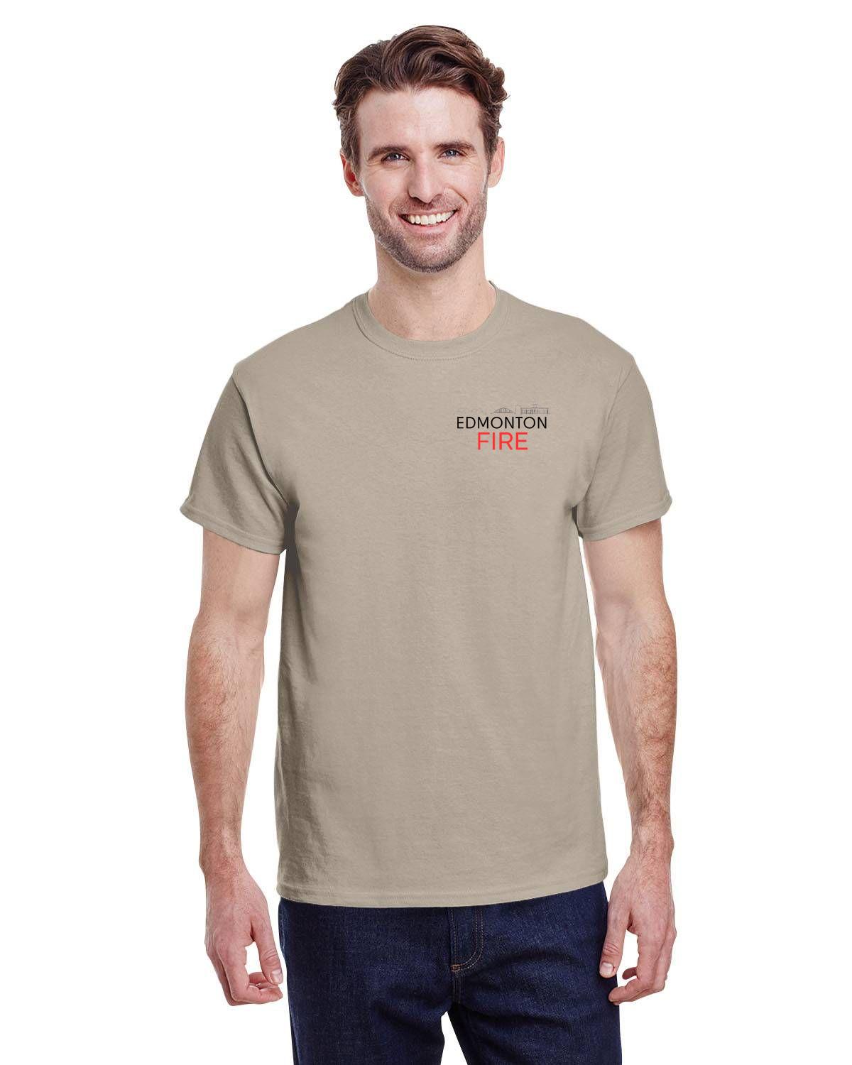 Edmonton Skyline Gildan Adult Heavy Cotton T-Shirt