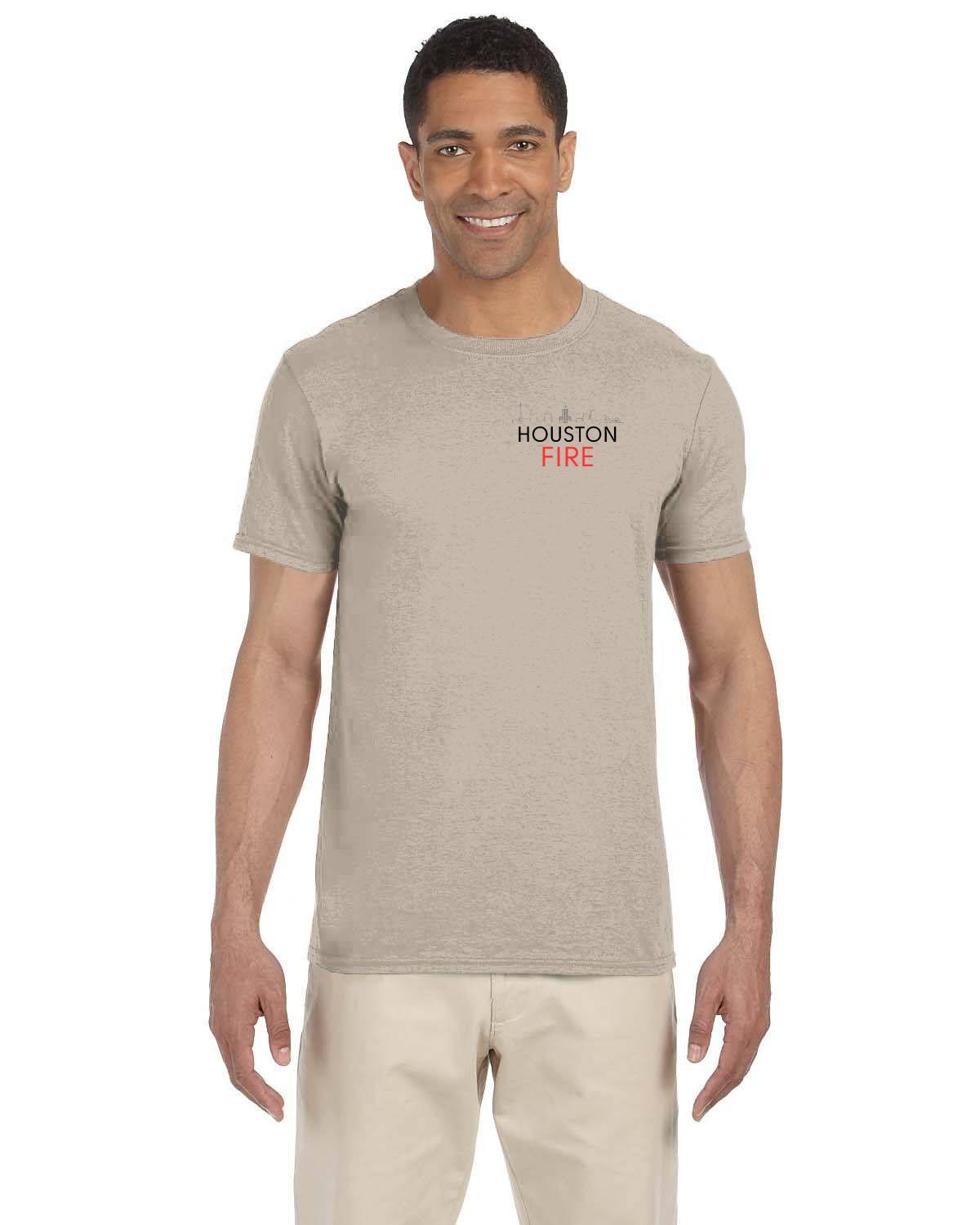 Houston Skyline Gildan Adult Softstyle T-Shirt