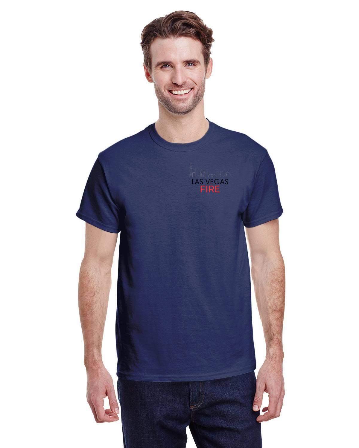 Las Vegas Skyline Gildan Adult Ultra Cotton T-Shirt