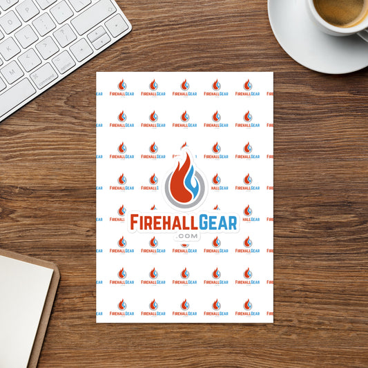 FireHallGear.com Sticker sheet