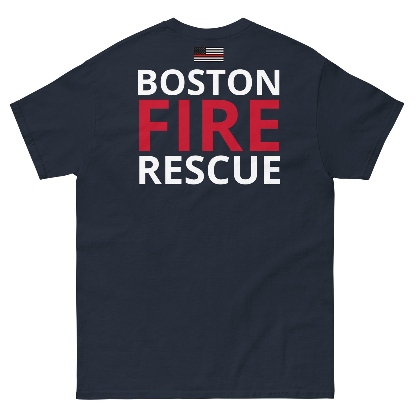 T-shirt classique de sauvetage des pompiers de Boston