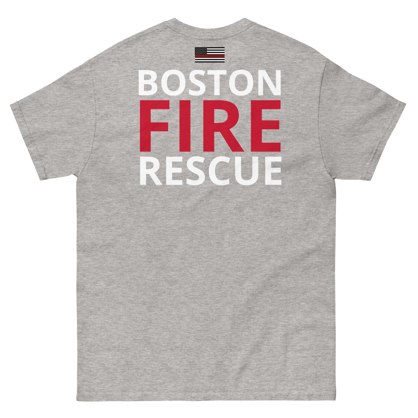 T-shirt classique de sauvetage des pompiers de Boston