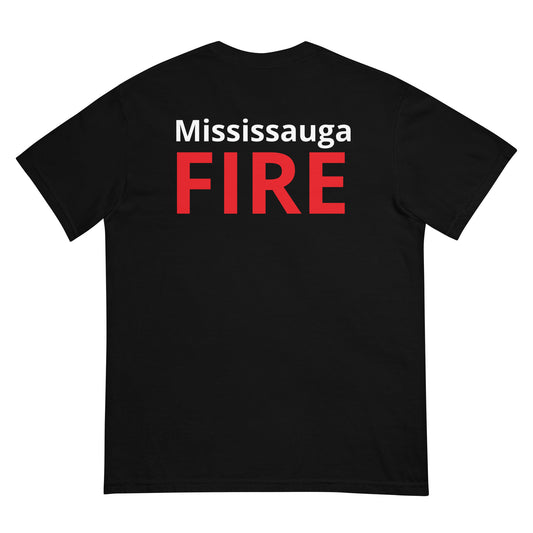 T-shirt épais teint en pièce Mississauga Fire