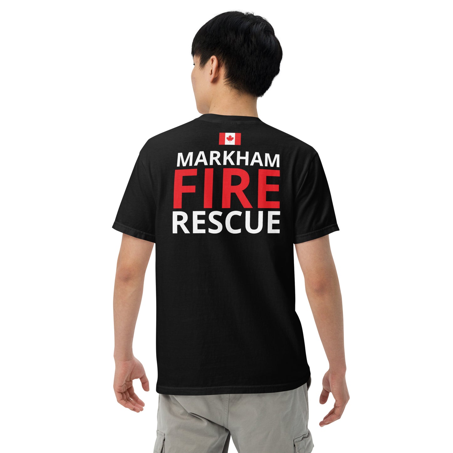 T-shirt poids lourd Markham Fire