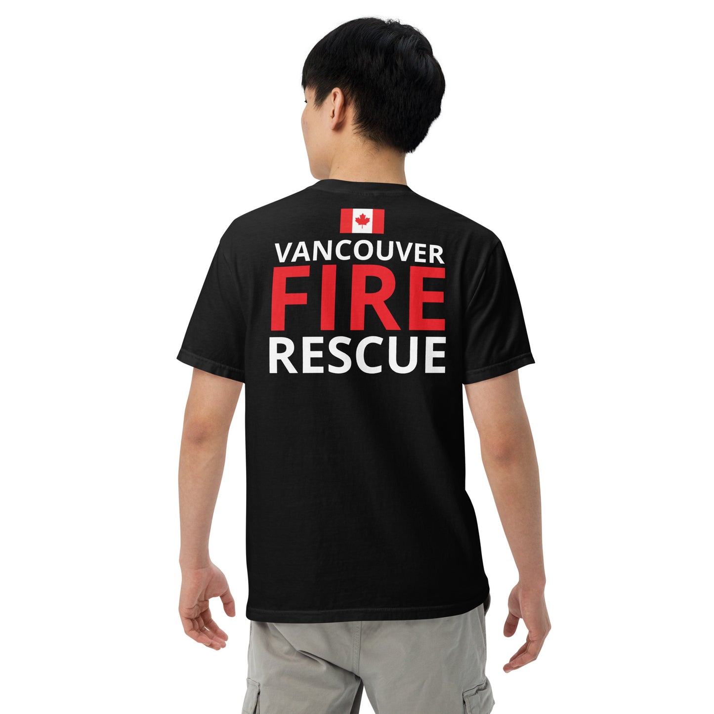 T-shirt poids lourd des pompiers de Vancouver