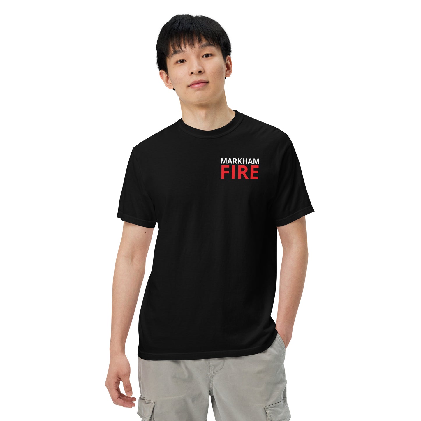 T-shirt poids lourd Markham Fire