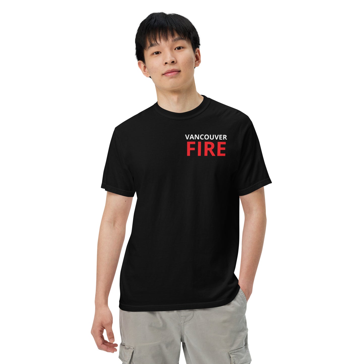 T-shirt poids lourd des pompiers de Vancouver