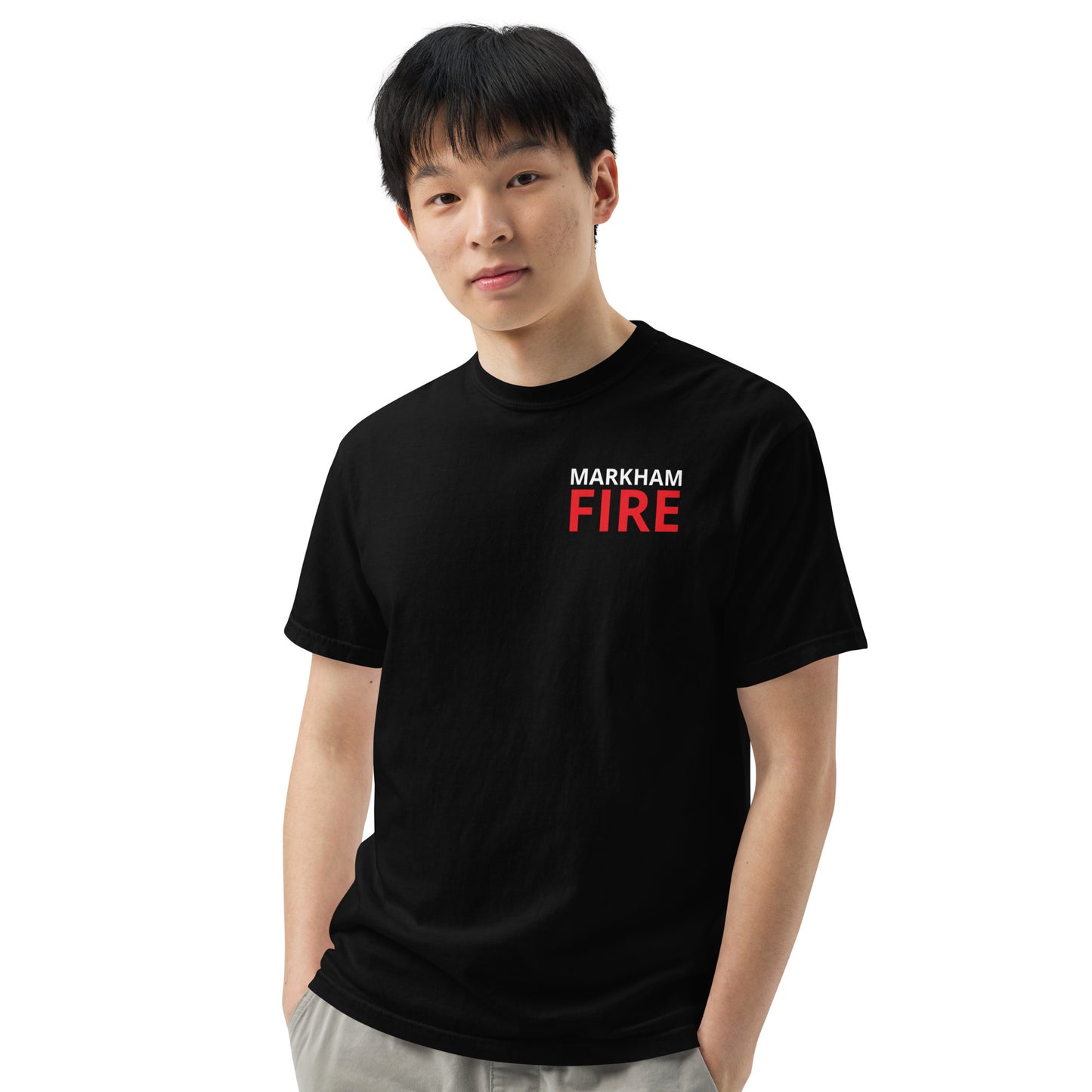 T-shirt poids lourd Markham Fire