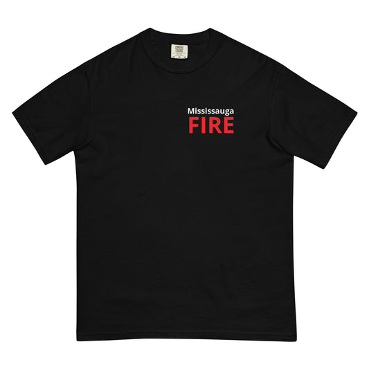 T-shirt épais teint en pièce Mississauga Fire