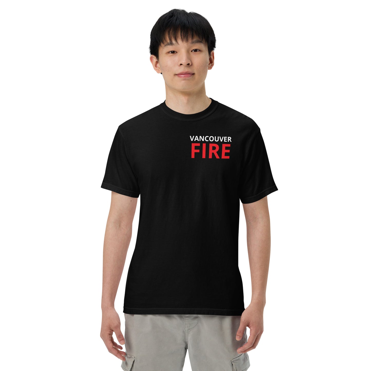 T-shirt poids lourd des pompiers de Vancouver