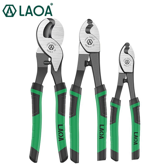 LAOA Multifunction Cable Cutter Wire Strippers CR-V - 6", 8", 10"