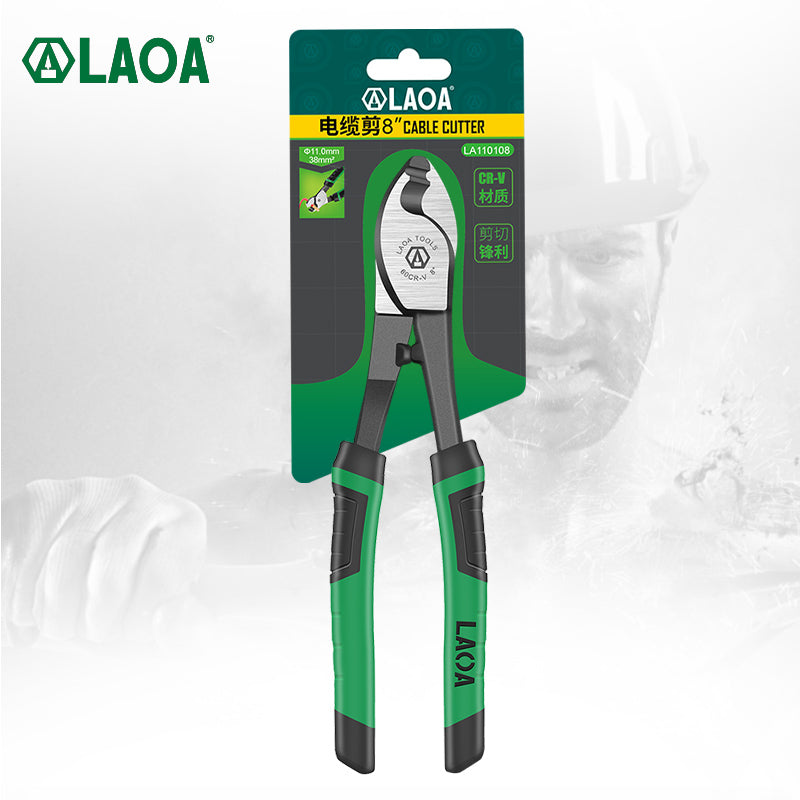 LAOA Multifunction Cable Cutter Wire Strippers CR-V - 6", 8", 10"